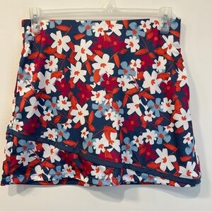 PGA Tour Golf Skort Floral Geo print Size Medium